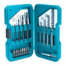 CONJUNTO DE BROCAS 17PCS MAKITA